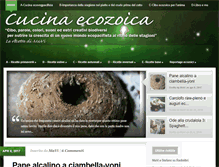 Tablet Screenshot of cucinaecozoica.com